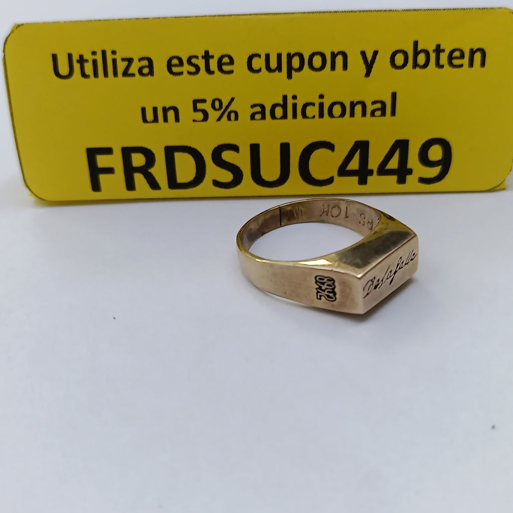 ANILLO ORO 8 K 5 GRMS (SEMINUEVO)