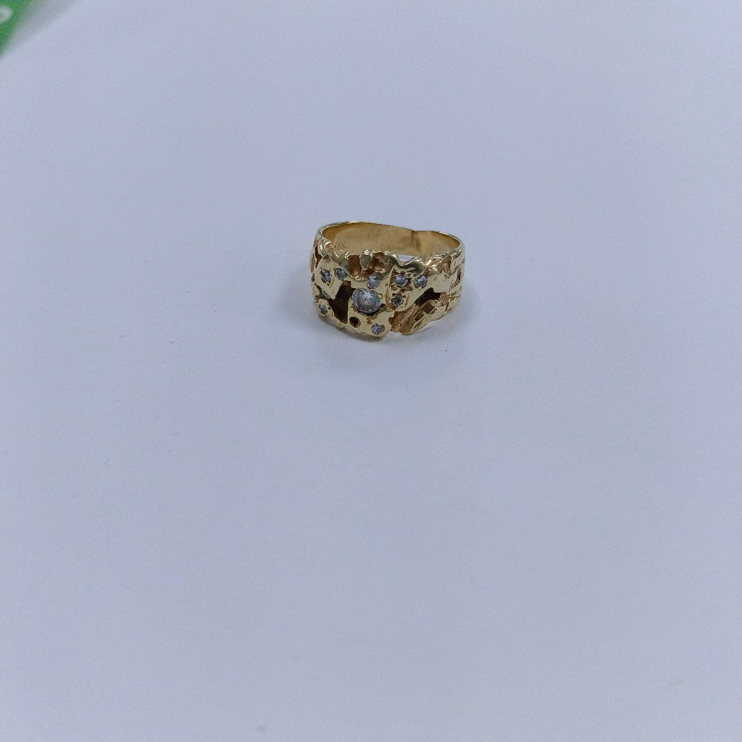 ANILLO ORO 10 K 6.4 GRMS (SEMINUEVO)