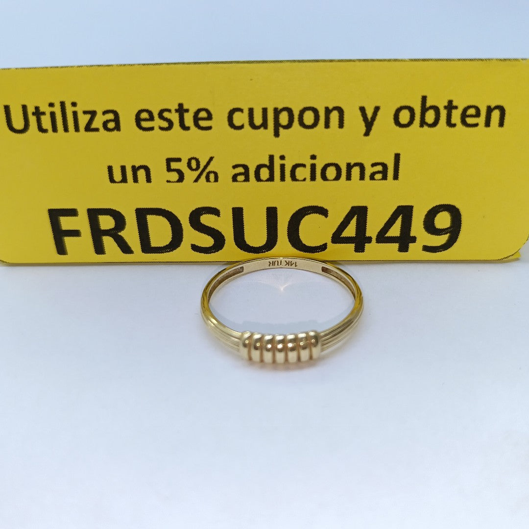 ANILLITO ORO 14 K 1.3 GRMS (SEMINUEVO)
