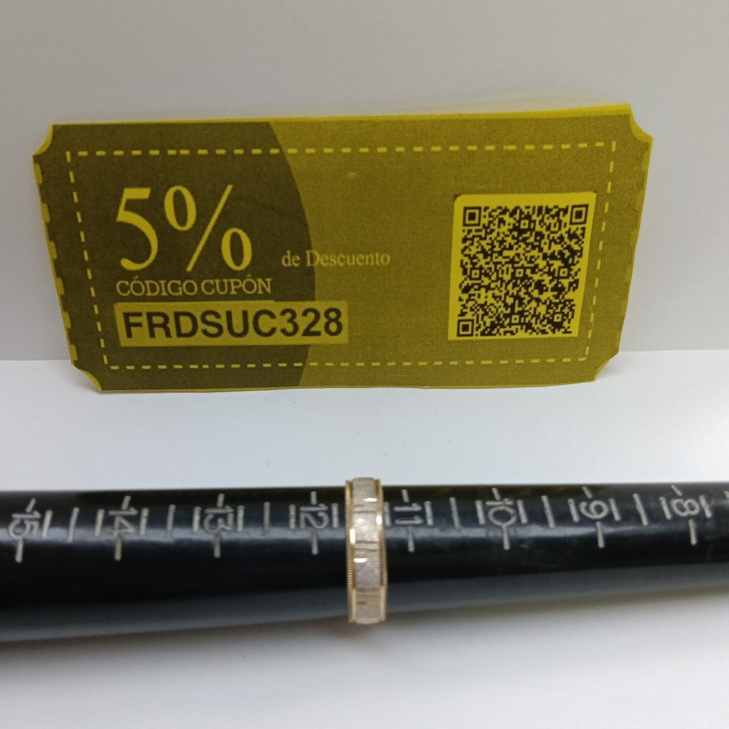 ARGOLLA ORO 14 K 3.8 GRMS (SEMINUEVO)