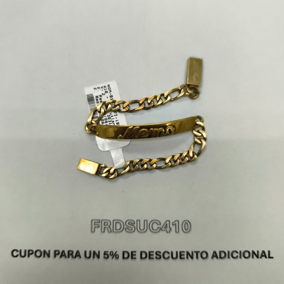 ESCLAVA ORO 14 K 12 GRMS (SEMINUEVO)