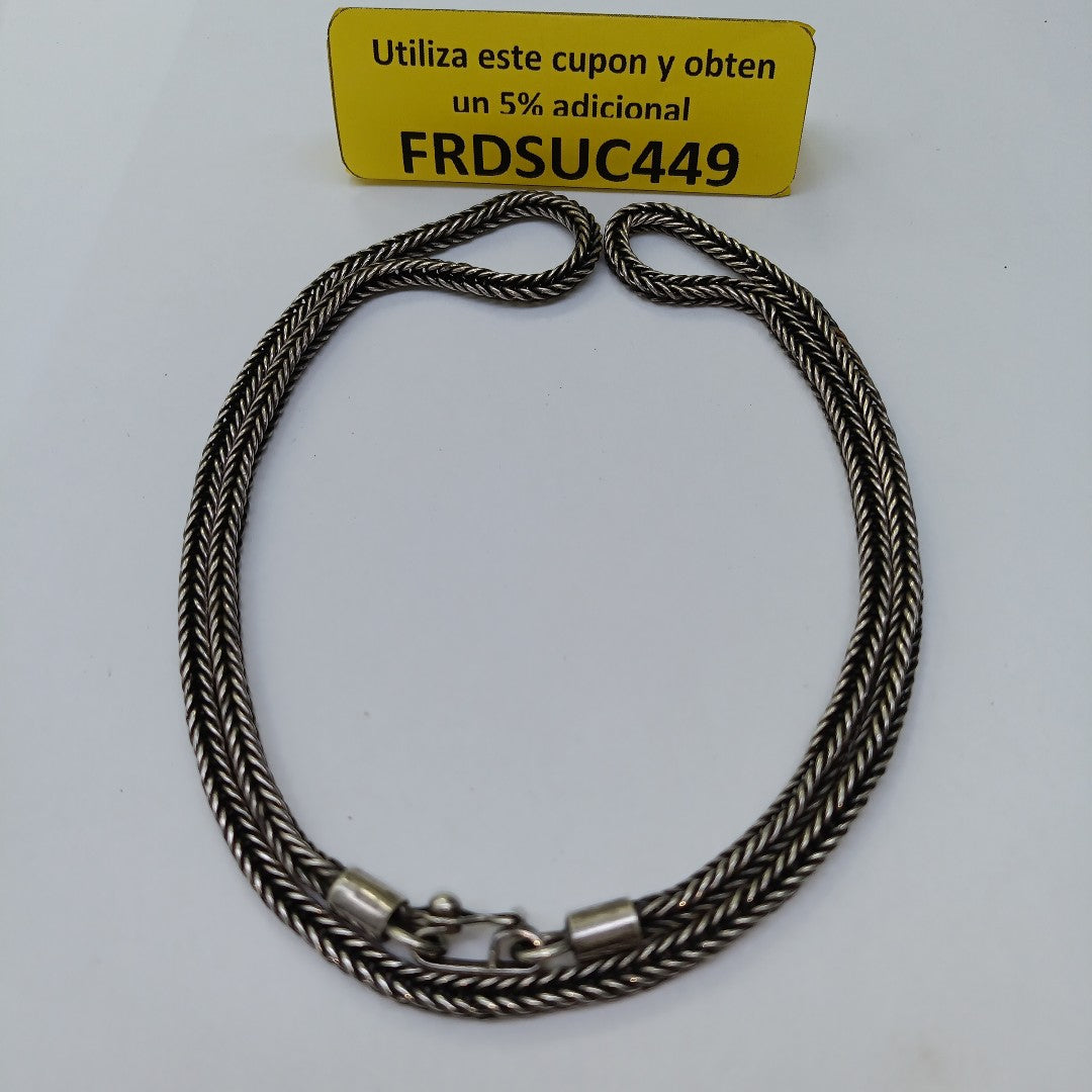 CADENA PLATA 45,90 GRMS (SEMINUEVO)