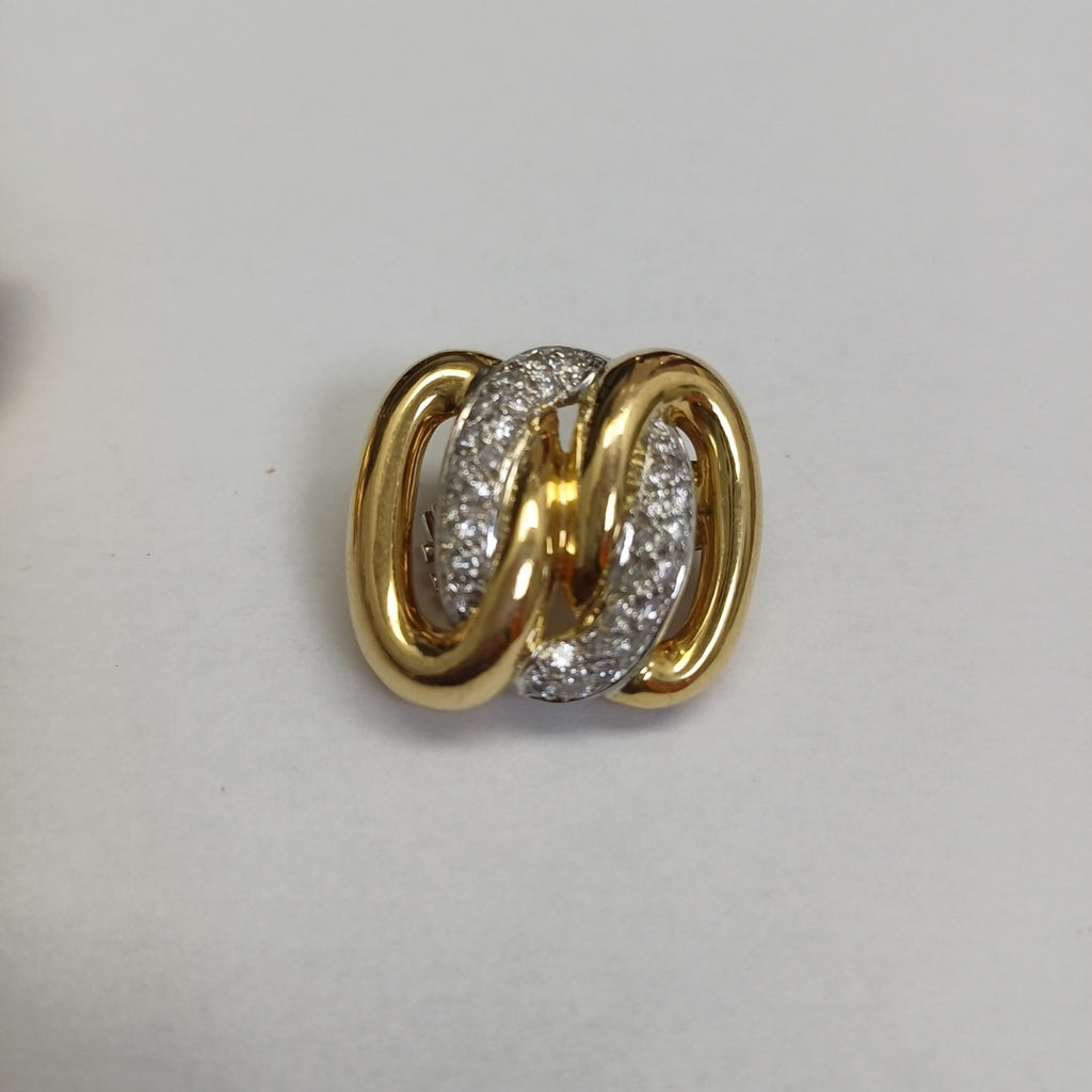 ARETES PAR ORO 18 K 25.2 GRMS (SEMINUEVO)