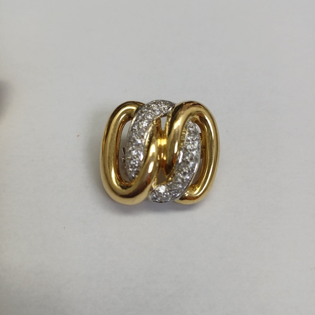 ARETES PAR ORO 18 K 25.2 GRMS (SEMINUEVO)