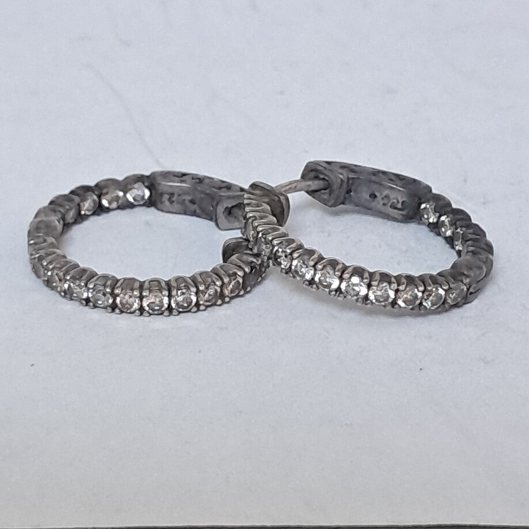 ARRACADAS PAR PLATA 4,40 GRMS (SEMINUEVO)