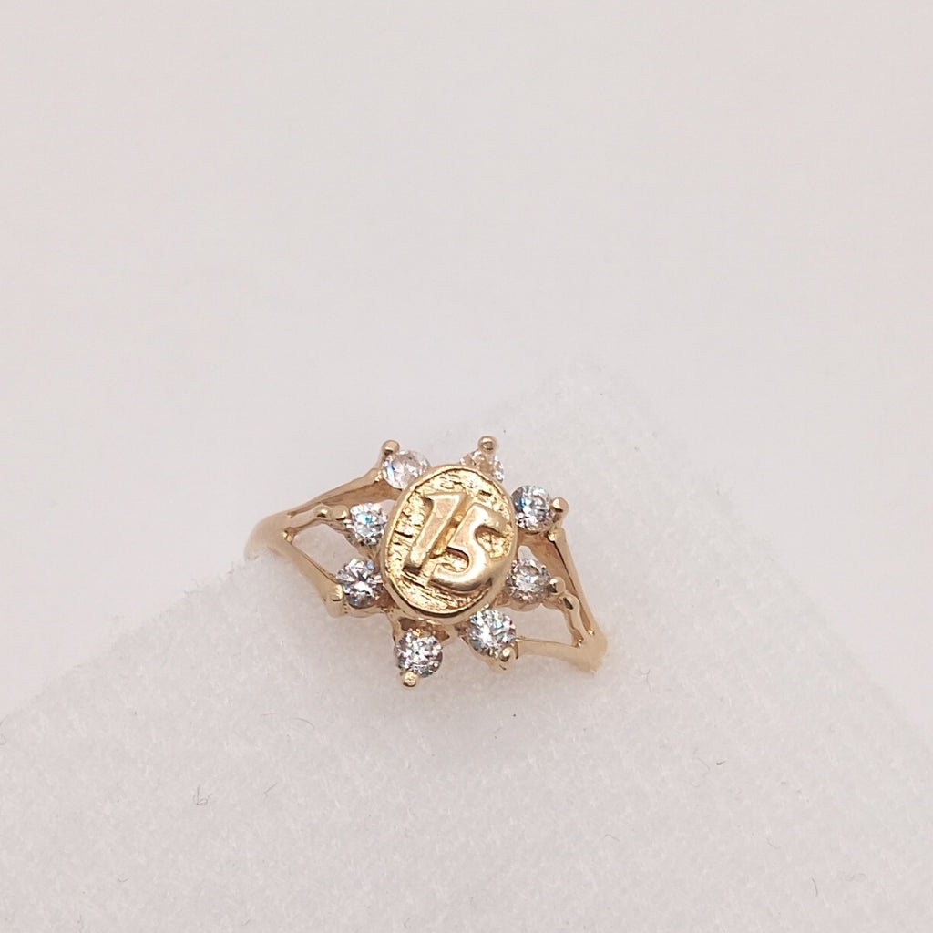 ANILLITO ORO 14 K 2.5 GRMS (SEMINUEVO)