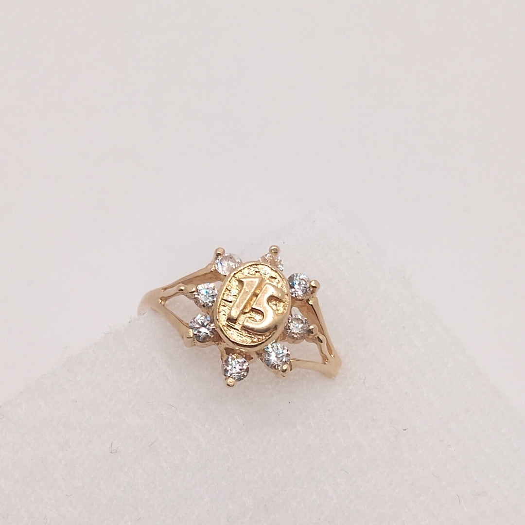 ANILLITO ORO 14 K 2.5 GRMS (SEMINUEVO)