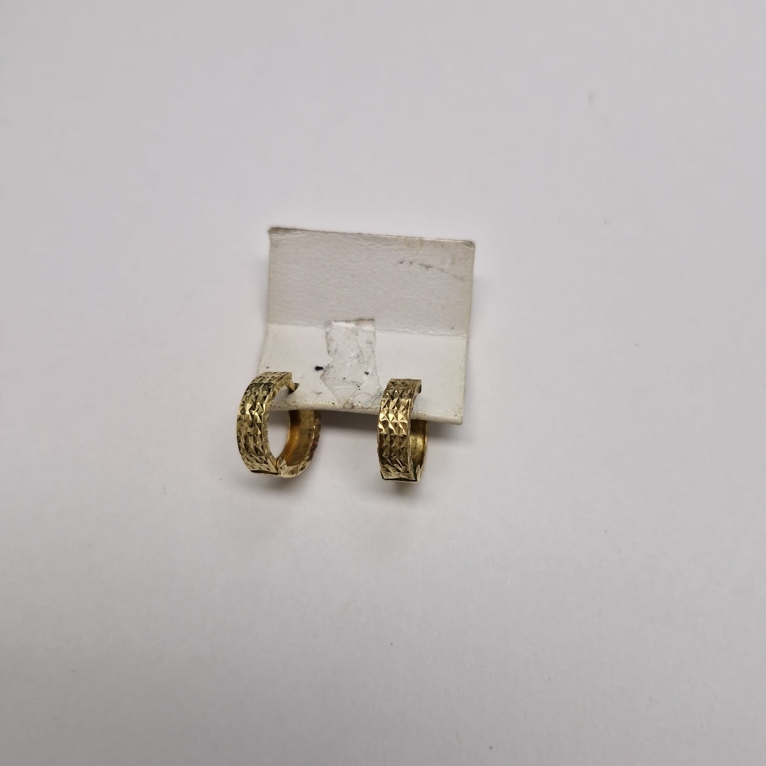 ARRACADAS PAR ORO 10 K 1.4 GRMS (SEMINUEVO)
