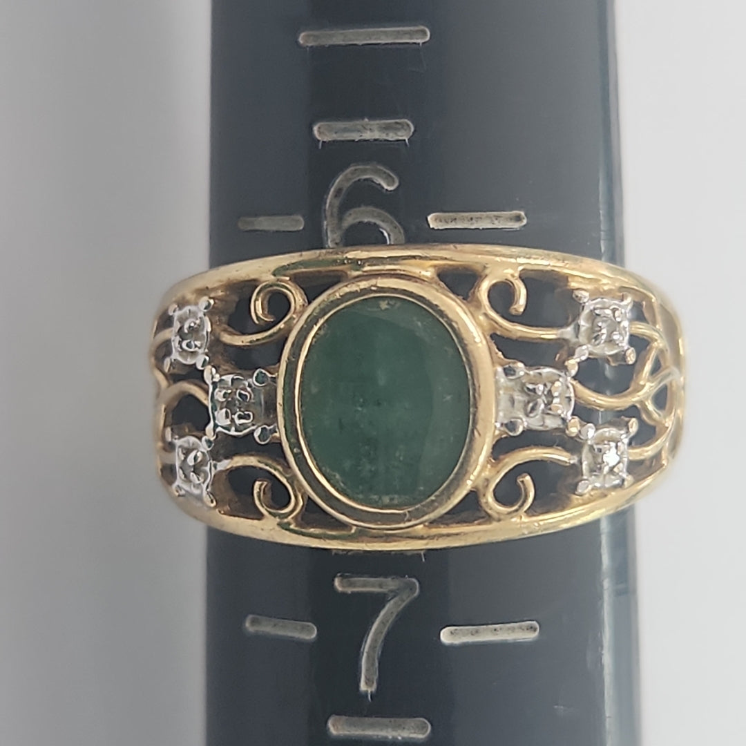 ANILLO ORO 14 K 4,10 GRMS (SEMINUEVO)