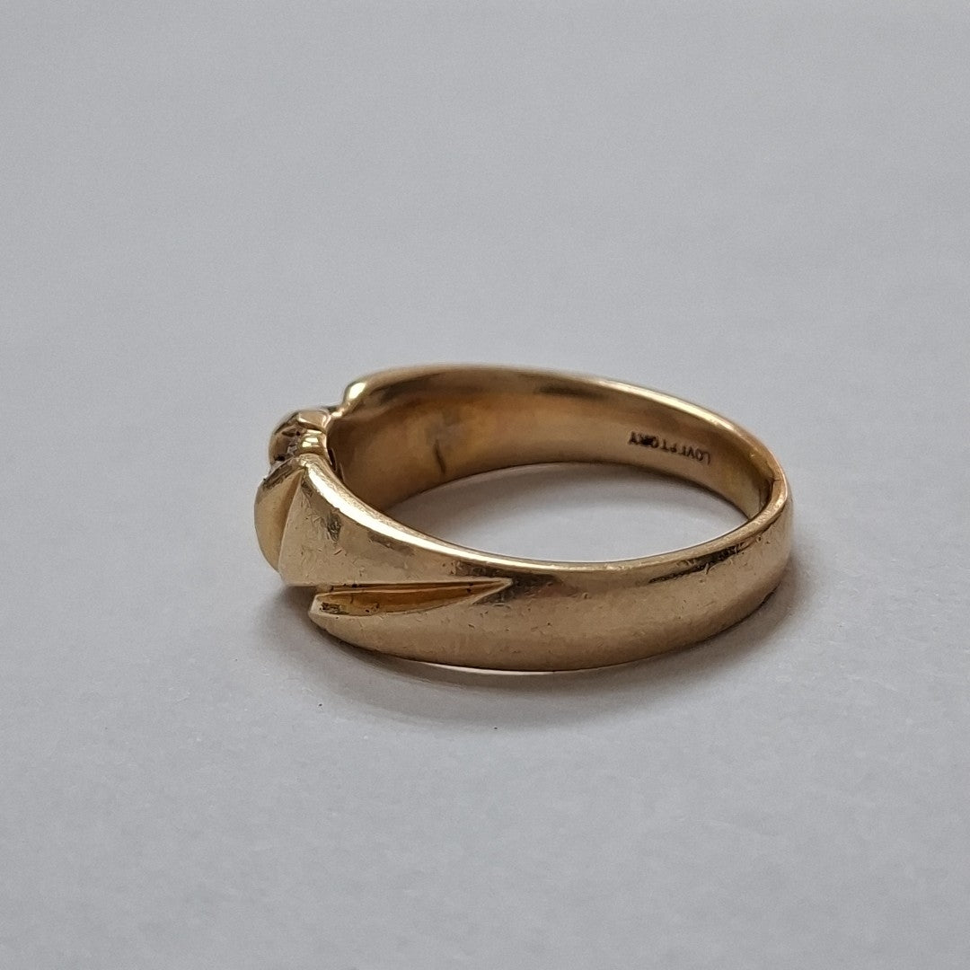 SOLITARIO ORO 14 K 9,10 GRMS (SEMINUEVO)