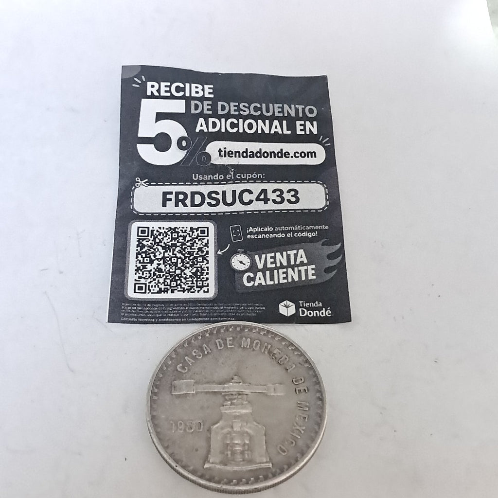 MEDALLA CONMEMORATIVA PLATA 33,70 GRMS (SEMINUEVO)