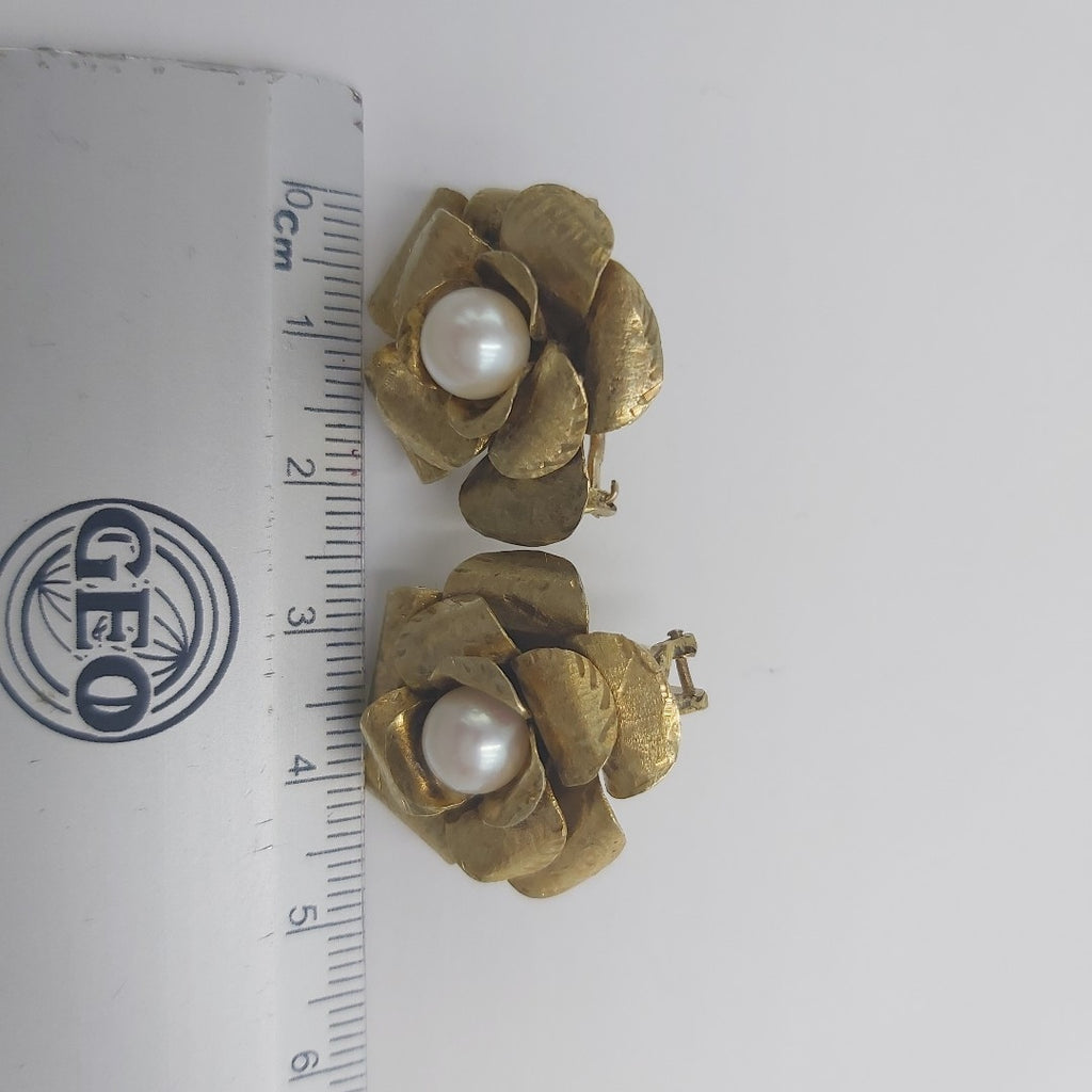 ARETES PAR ORO 8 K 10,50 GRMS (SEMINUEVO)