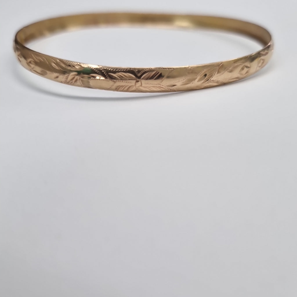 PULSERA RIGIDA ORO 10 K 5.8 GRMS (SEMINUEVO)