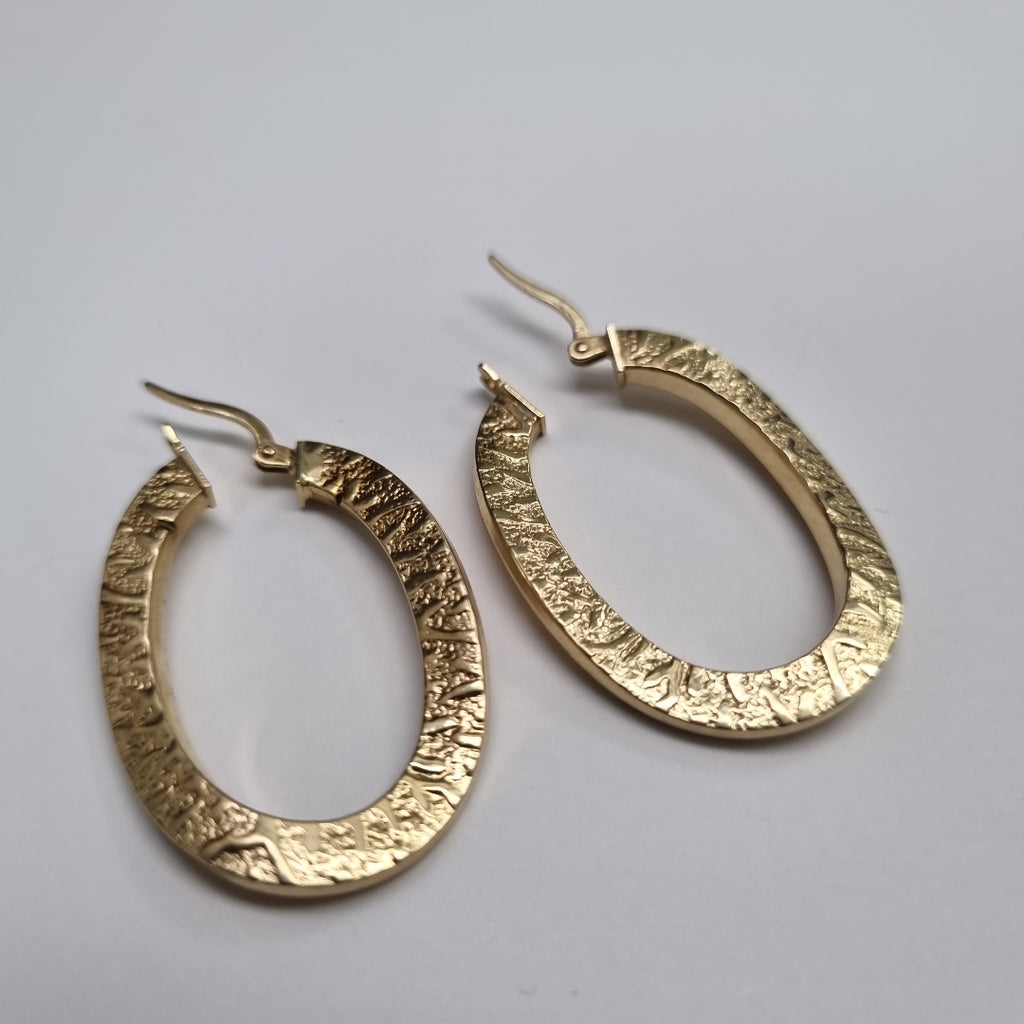 ARRACADAS PAR ORO 14 K 3.8 GRMS (SEMINUEVO)