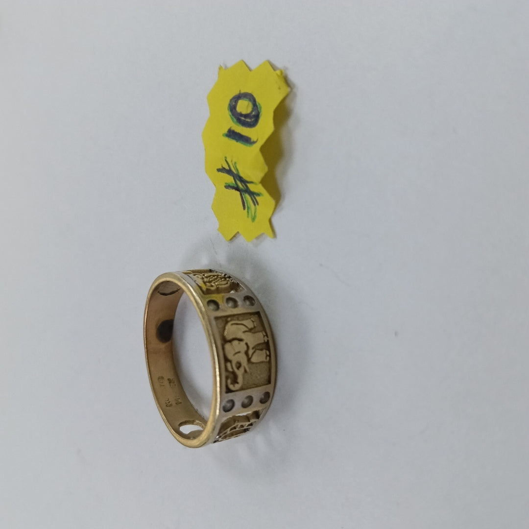ARGOLLA DE LA SUERTE ORO 14 K 5,20 GRMS (SEMINUEVO)