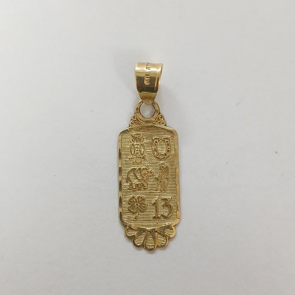 DIJE ORO 14 K 1.3 GRMS (SEMINUEVO)