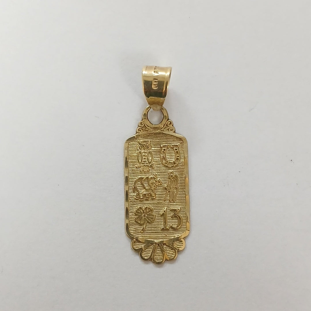 DIJE ORO 14 K 1.3 GRMS (SEMINUEVO)