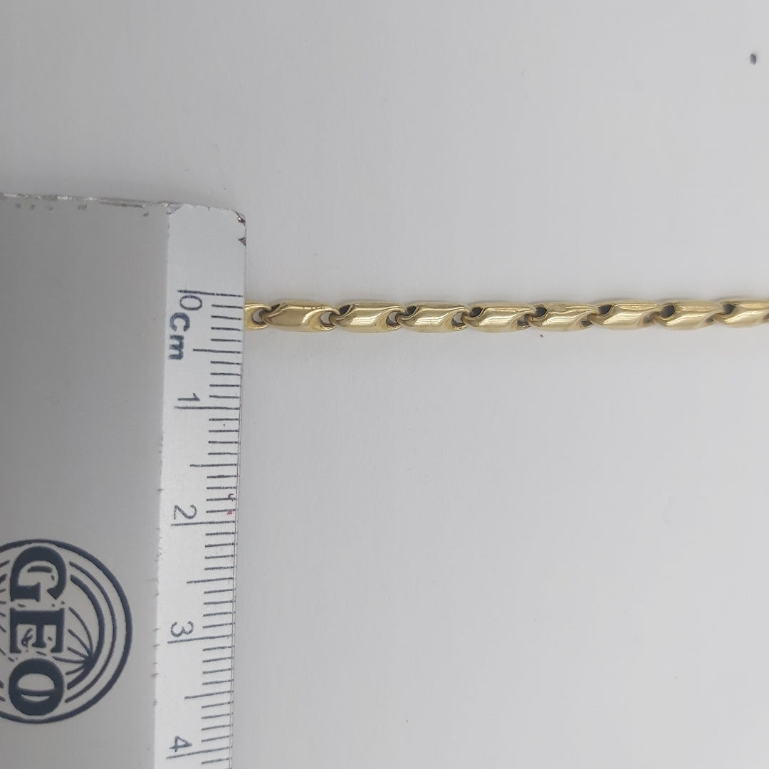 PULSERA,PULSERA RIGIDA ORO 14 K 5,70 GRMS (SEMINUEVO)