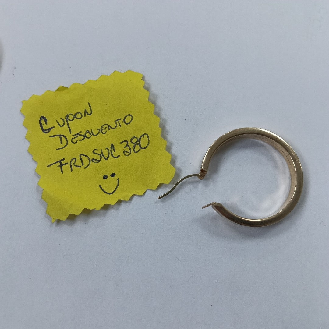 ARRACADAS PAR ORO 14 K 6,30 GRMS (SEMINUEVO)