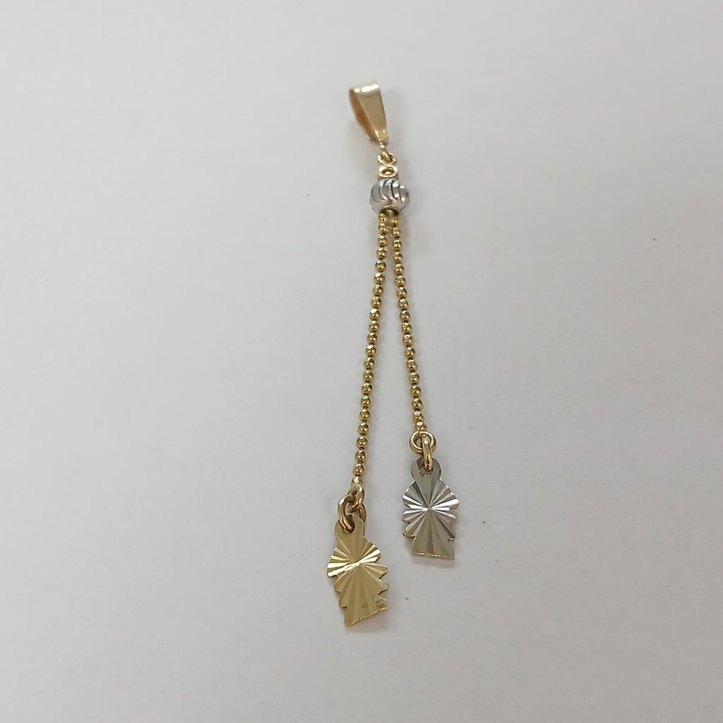 DIJE ORO,ORO BLANCO 14 K 1,30 GRMS (SEMINUEVO)