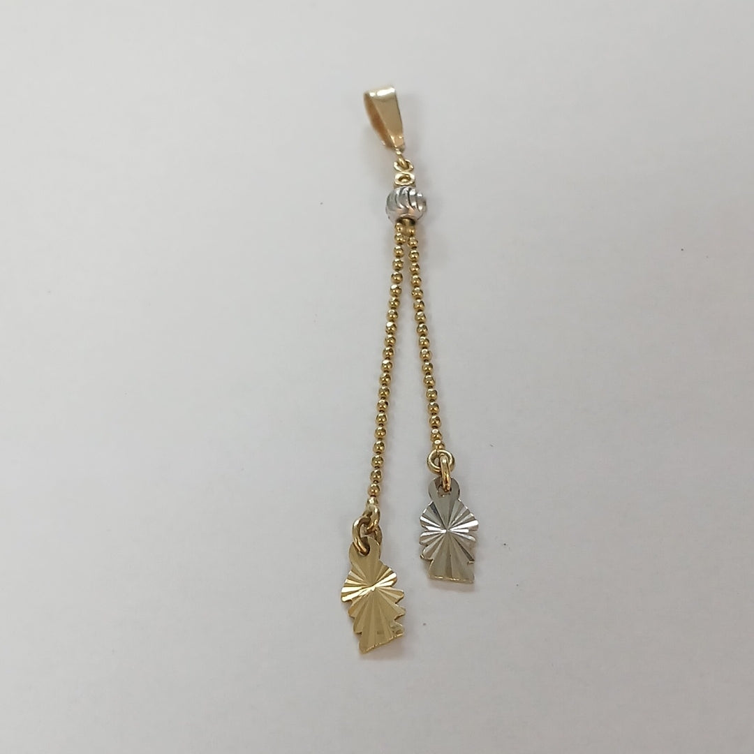 DIJE ORO,ORO BLANCO 14 K 1,30 GRMS (SEMINUEVO)