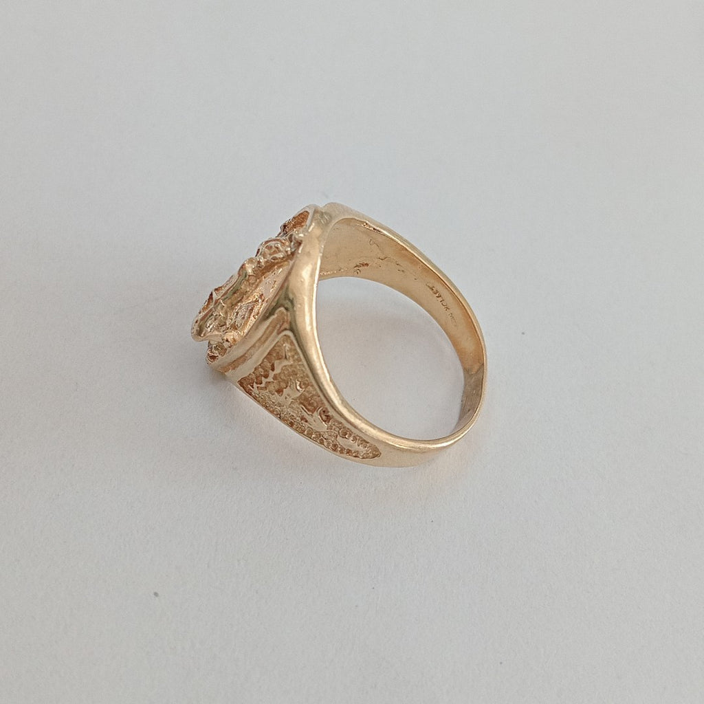 ANILLO ORO 10 K 6.5 GRMS (SEMINUEVO)