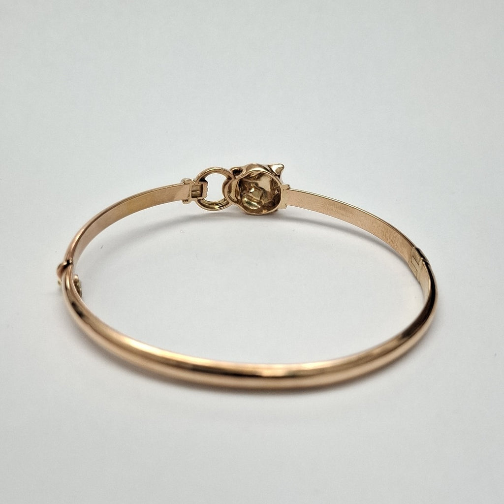 PULSERA RIGIDA ORO 10 K 6.8 GRMS (SEMINUEVO)