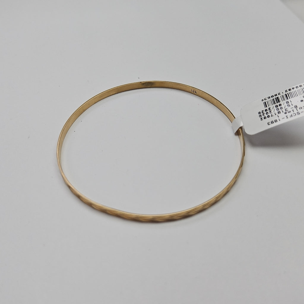 PULSERA RIGIDA ORO 14 K 5.9 GRMS (SEMINUEVO)