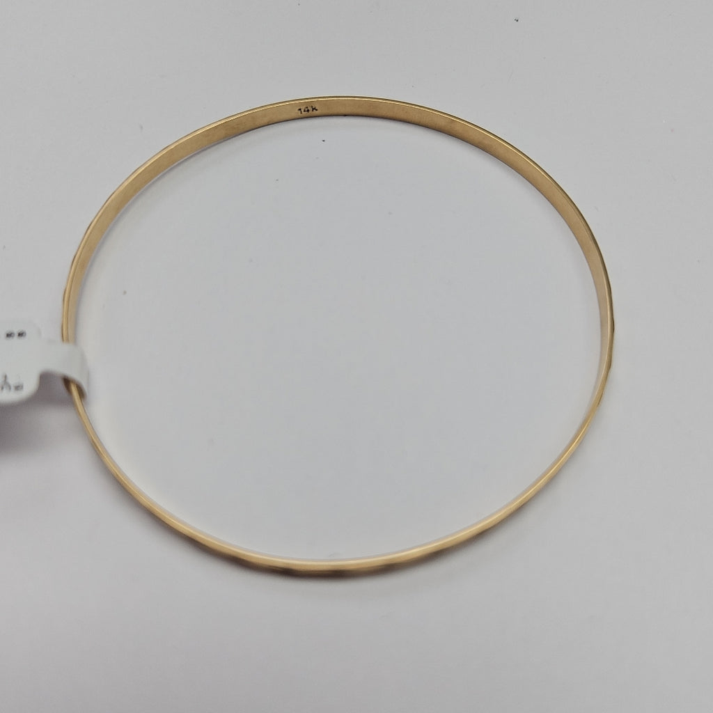 PULSERA RIGIDA ORO 14 K 5.9 GRMS (SEMINUEVO)