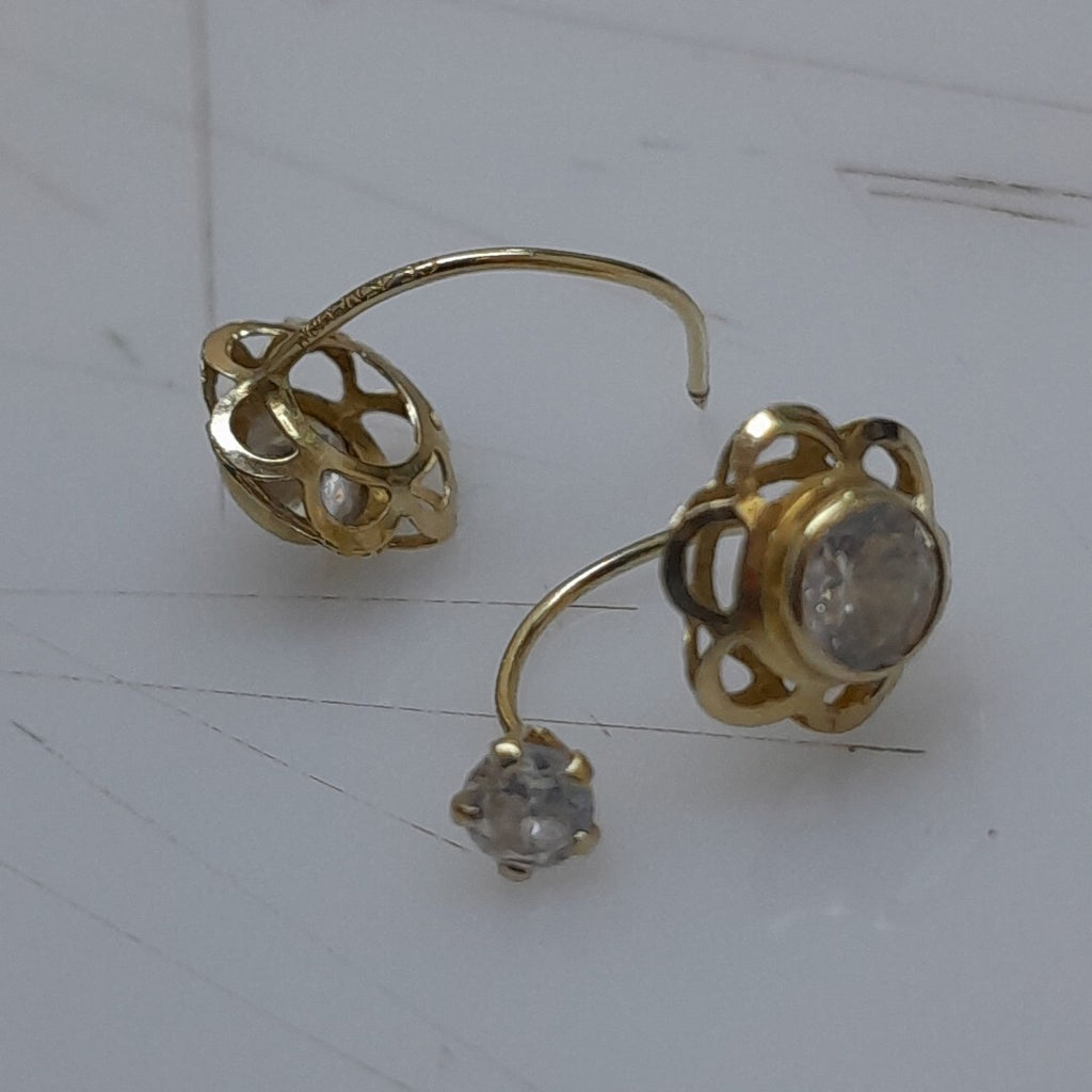 BROQUELES PAR ORO 10 K 0,40 GRMS (SEMINUEVO)