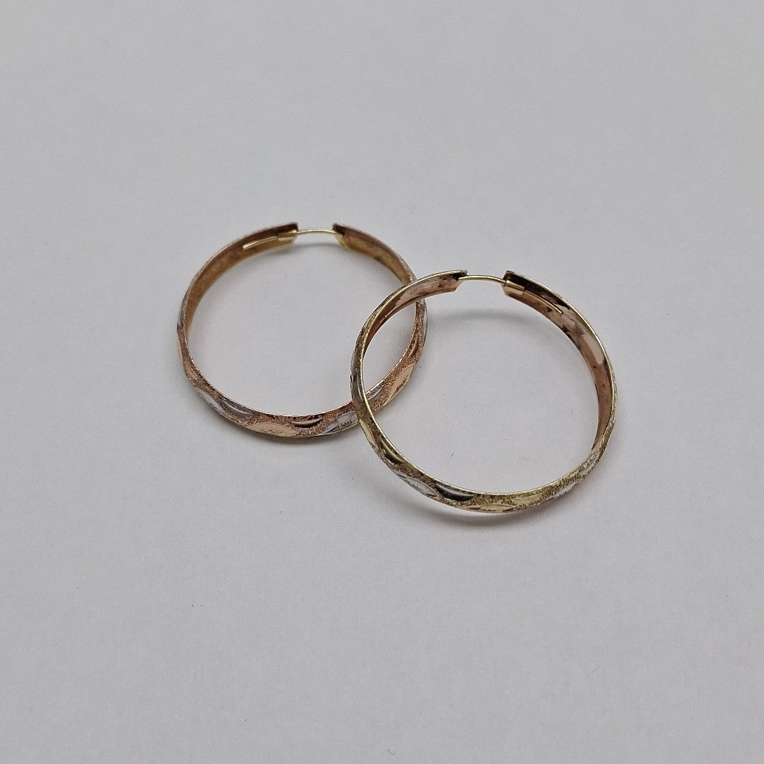 ARRACADAS PAR ORO 14 K 5 GRMS (SEMINUEVO)