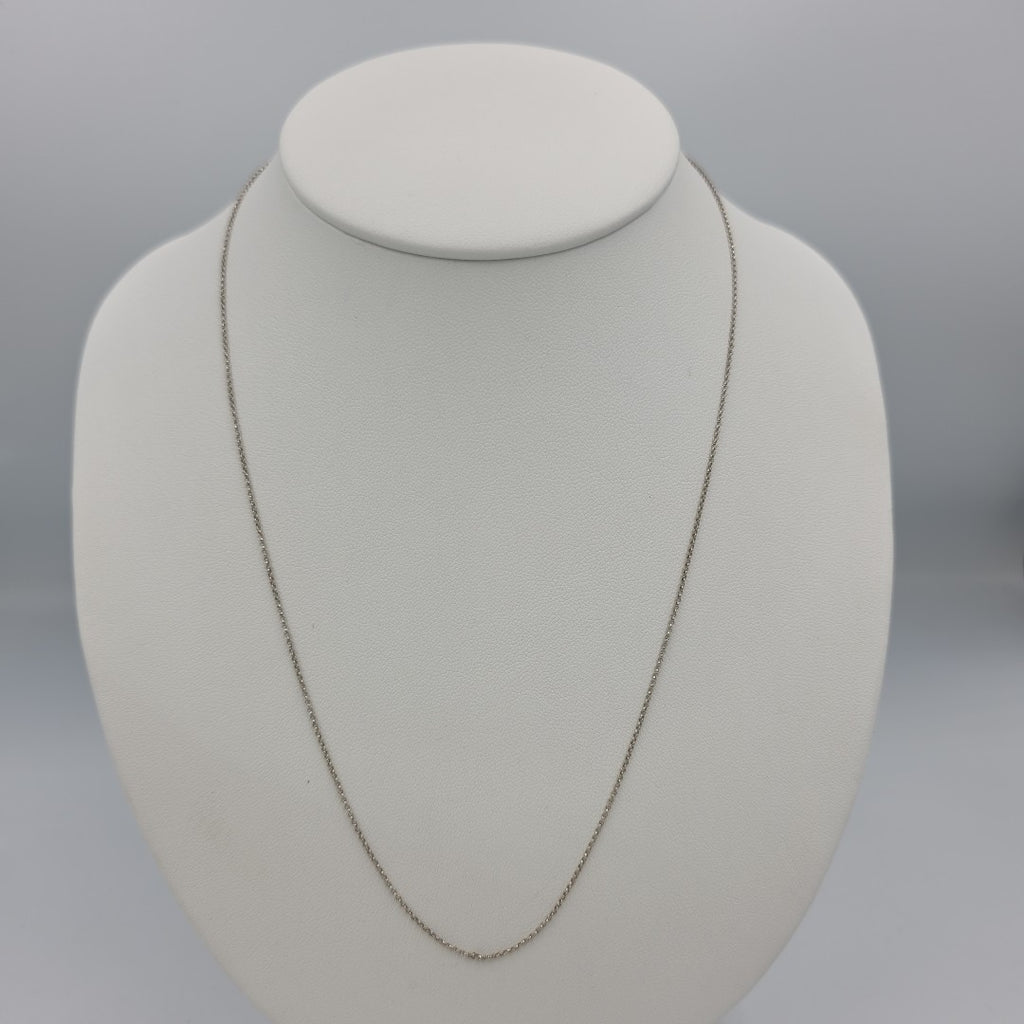 CADENA ORO BLANCO 14 K 1,50 GRMS (SEMINUEVO)