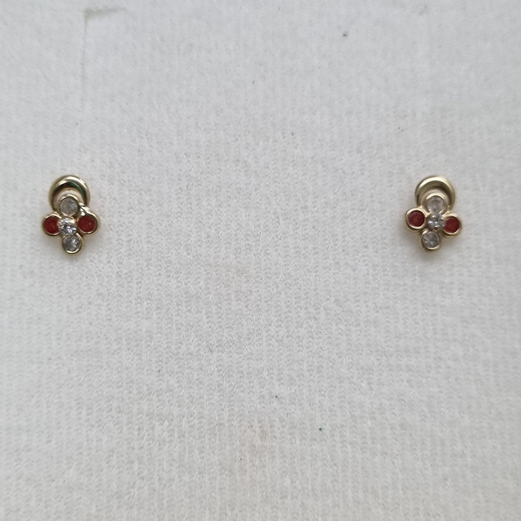 BROQUELES PAR ORO 10 K 0,50 GRMS (SEMINUEVO)