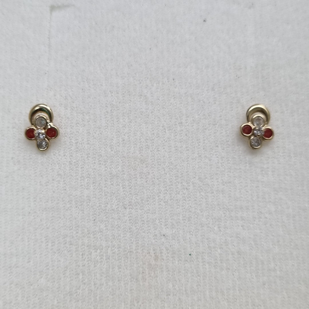 BROQUELES PAR ORO 10 K 0,50 GRMS (SEMINUEVO)