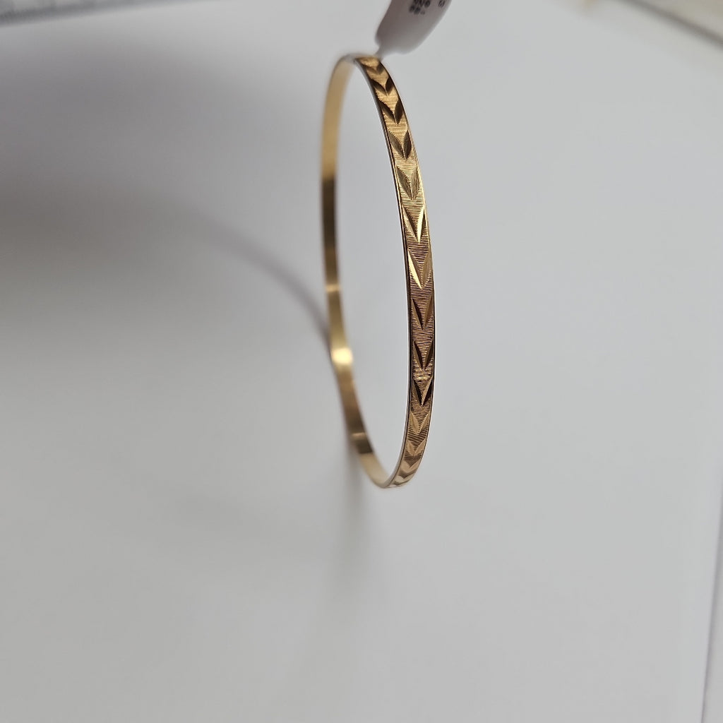 PULSERA RIGIDA ORO 14 K 6.7 GRMS (SEMINUEVO)