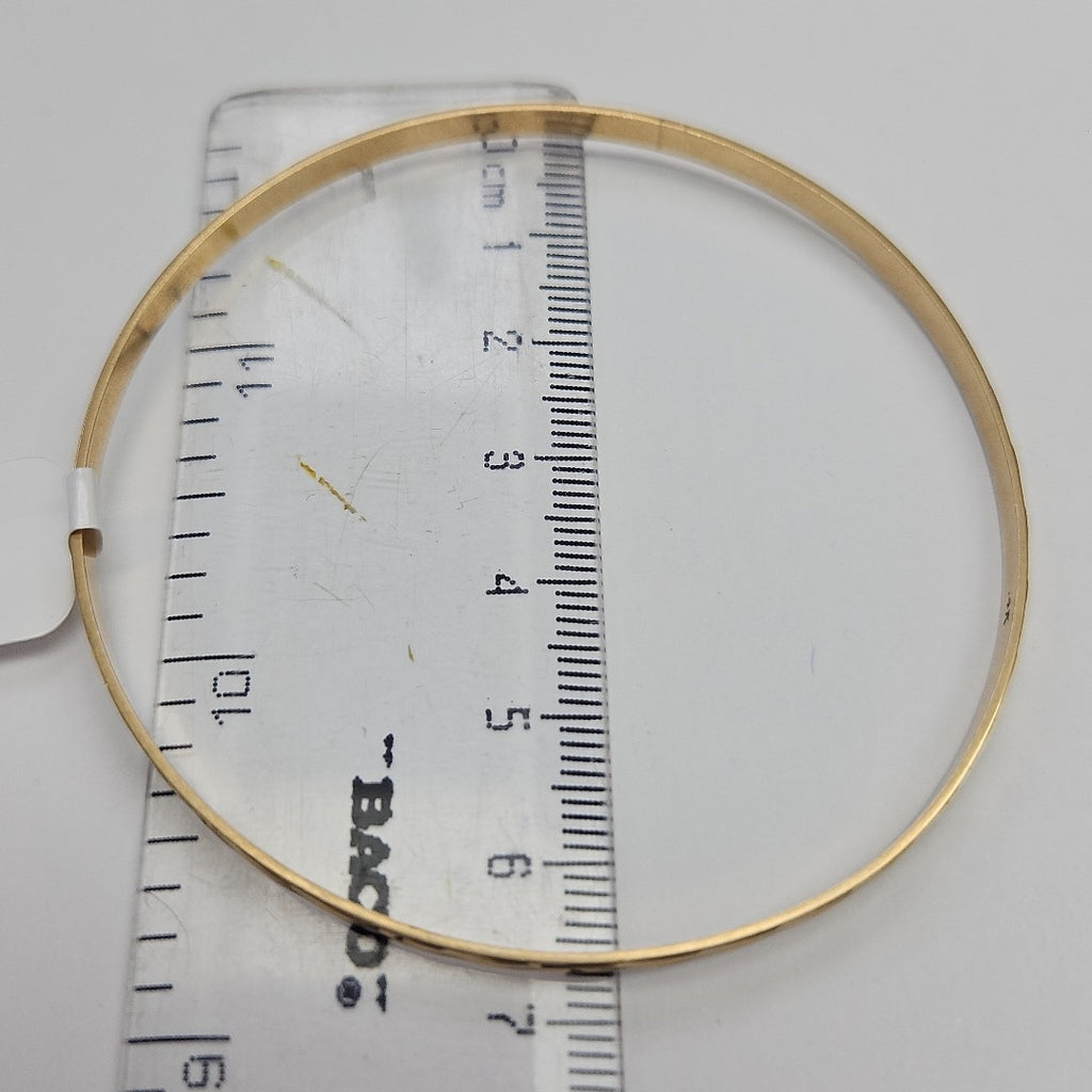 PULSERA RIGIDA ORO 14 K 7.5 GRMS (SEMINUEVO)