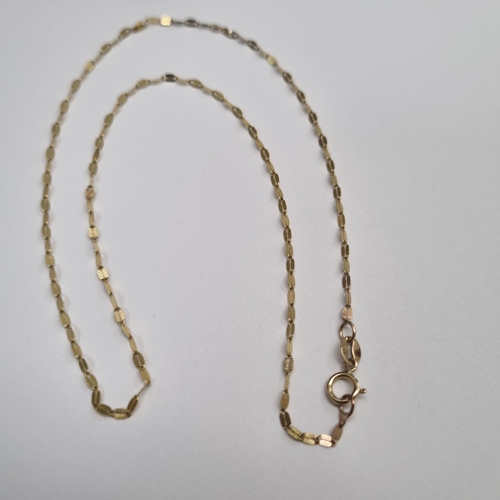 CADENA ORO 10 K 0,90 GRMS (SEMINUEVO)