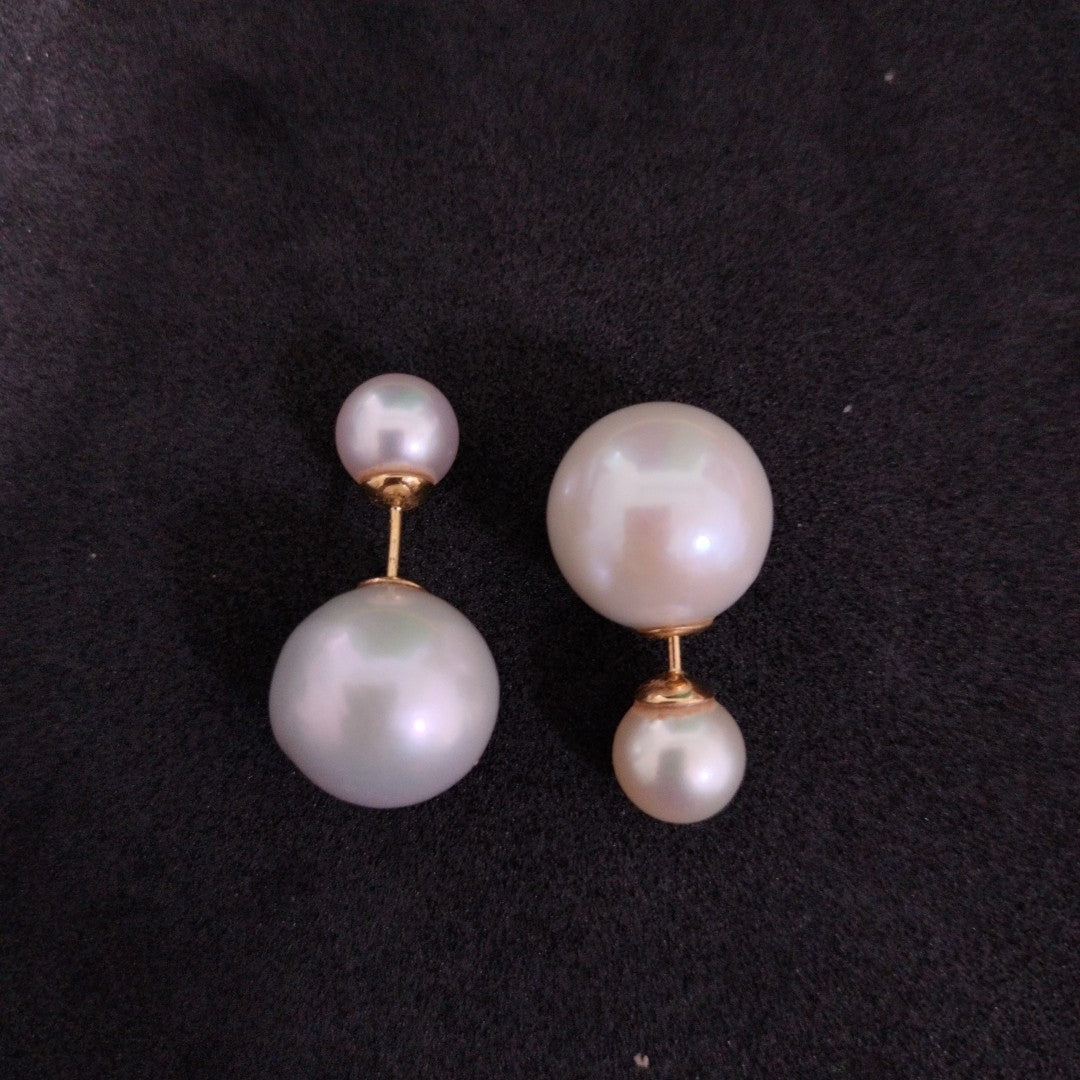 BROQUELES PAR ORO 14 K 11.2 GRMS (SEMINUEVO)