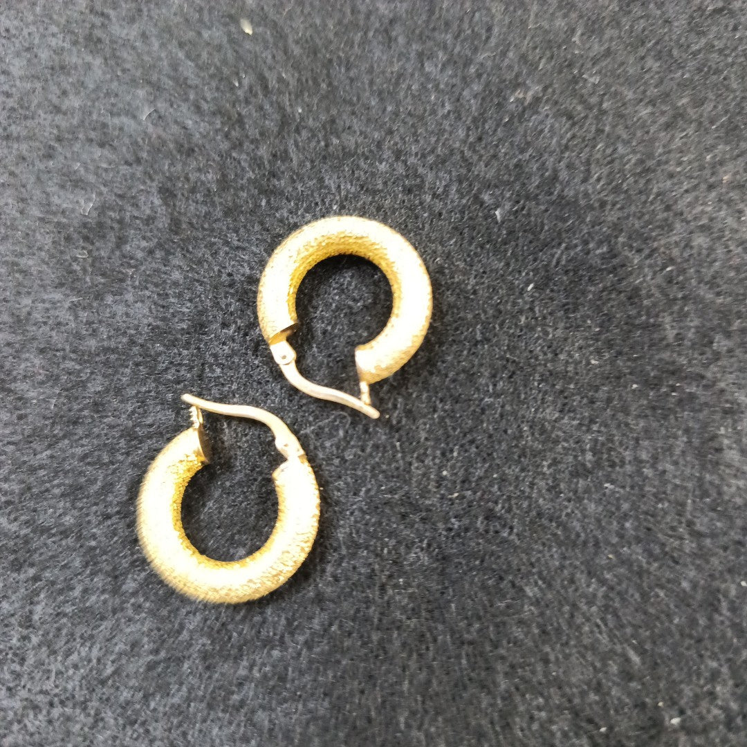 ARRACADAS PAR ORO 14 K 2.2 GRMS (SEMINUEVO)