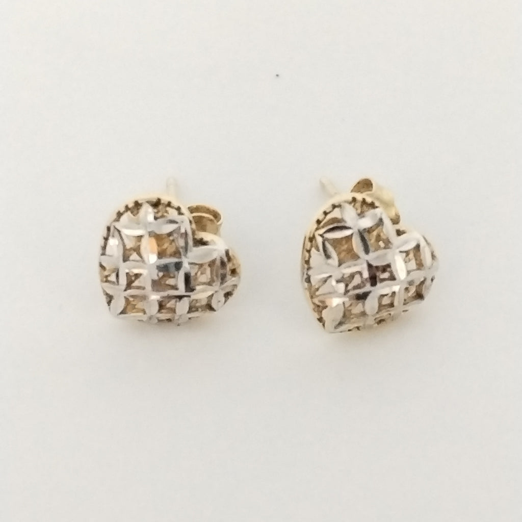 BROQUELES PAR ORO COMBINADO 14 K 1.4 GRMS (SEMINUEVO)
