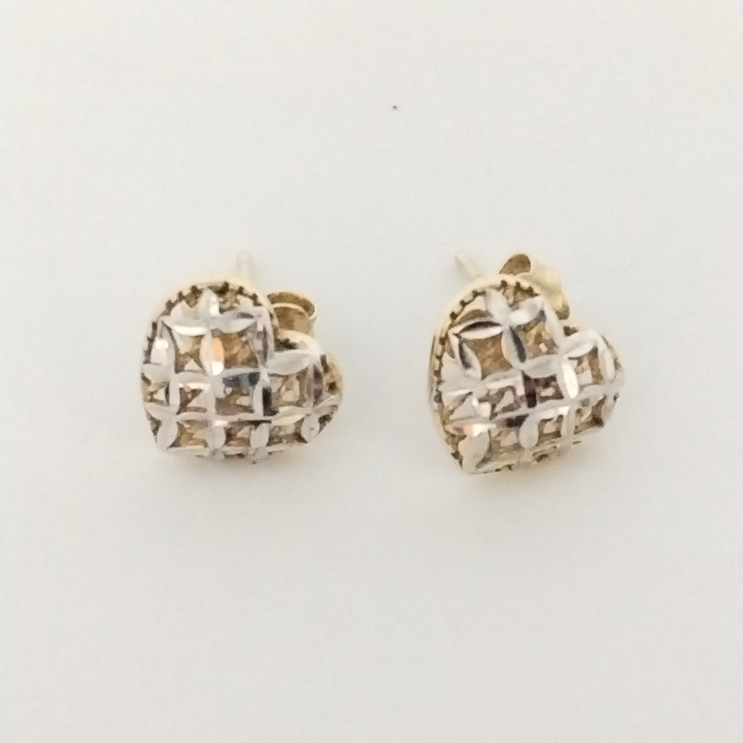 BROQUELES PAR ORO COMBINADO 14 K 1.4 GRMS (SEMINUEVO)
