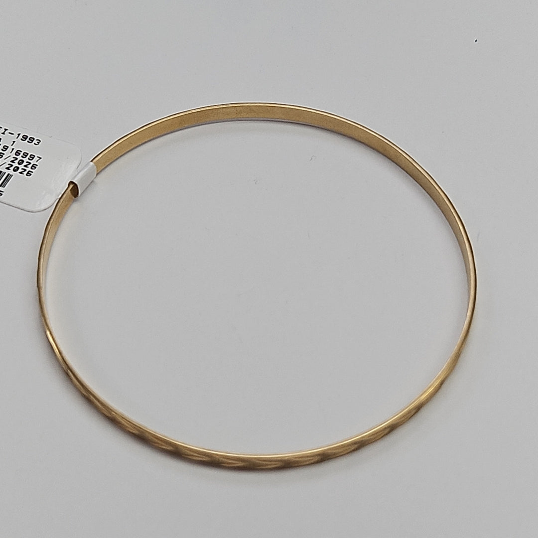 PULSERA RIGIDA ORO 14 K 6.8 GRMS (SEMINUEVO)