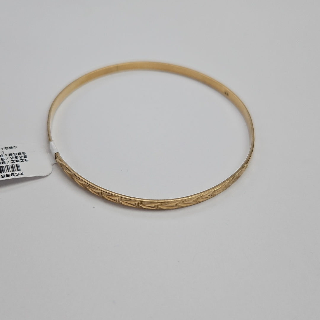 PULSERA RIGIDA ORO 14 K 7.2 GRMS (SEMINUEVO)