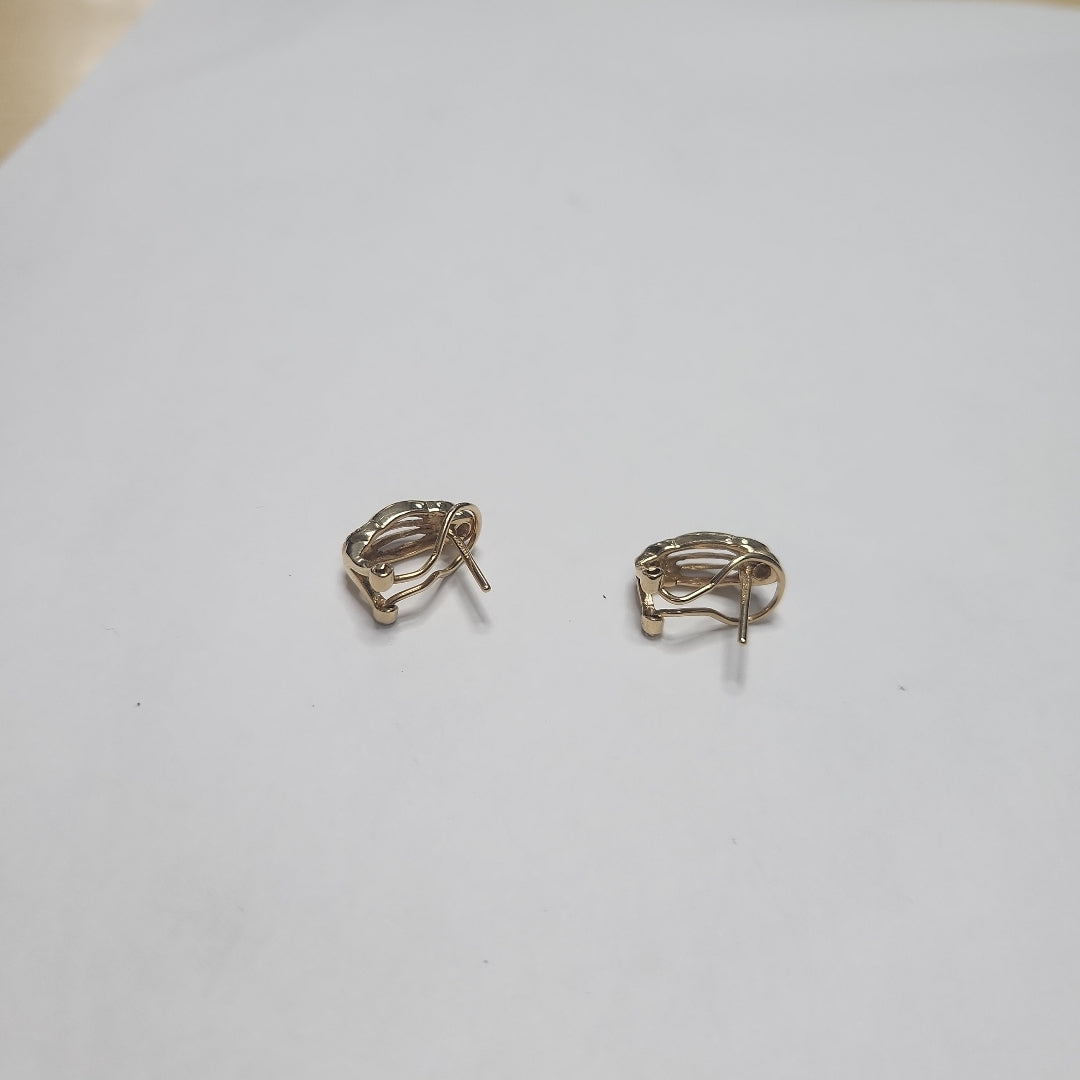 ARETES PAR ORO 14 K 3.4 GRMS (SEMINUEVO)