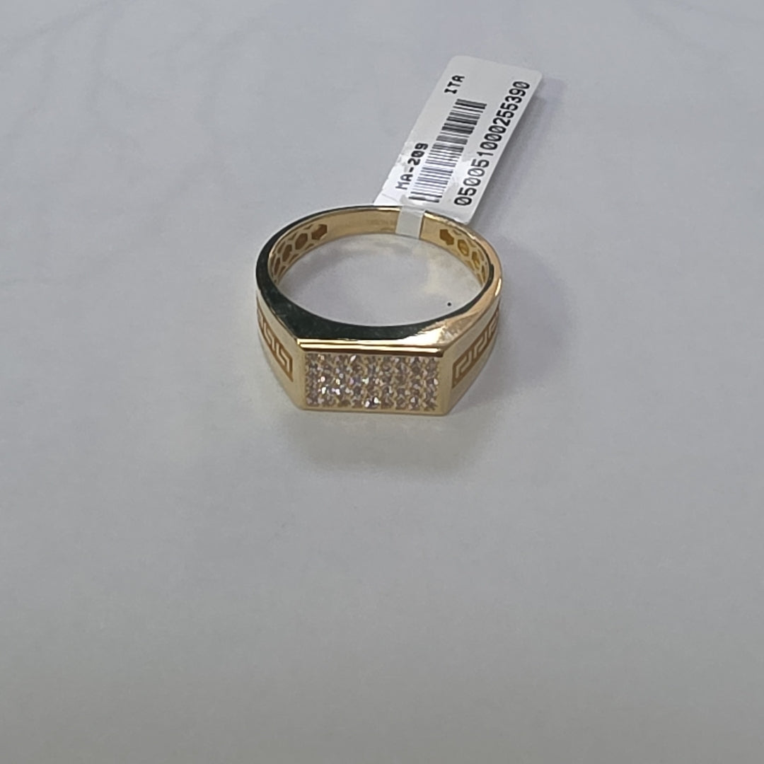 ANILLOS CABALLERO ORO 14K 3.7 (NUEVO)