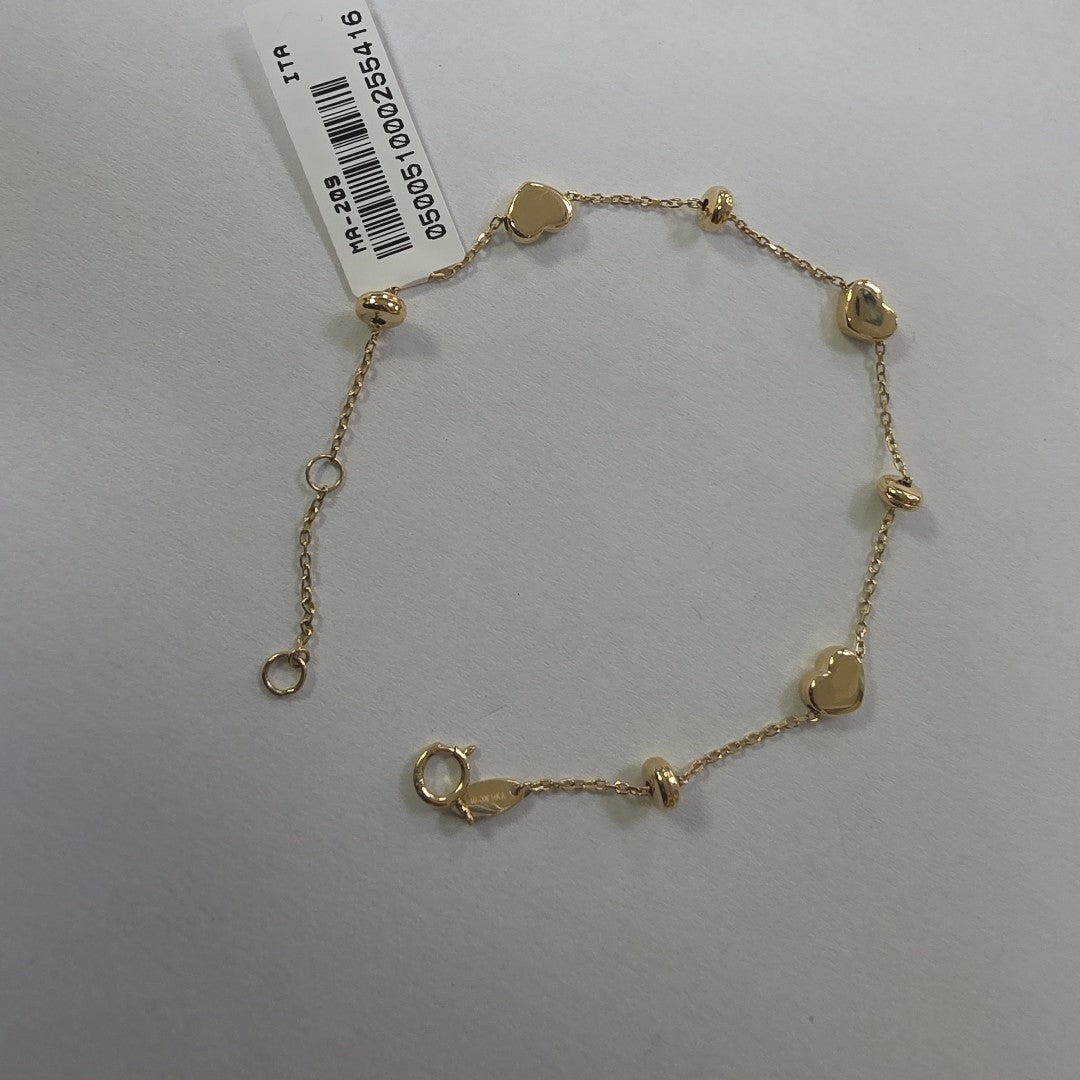 PULSERAS DAMA ORO 14K 1.4 (NUEVO)