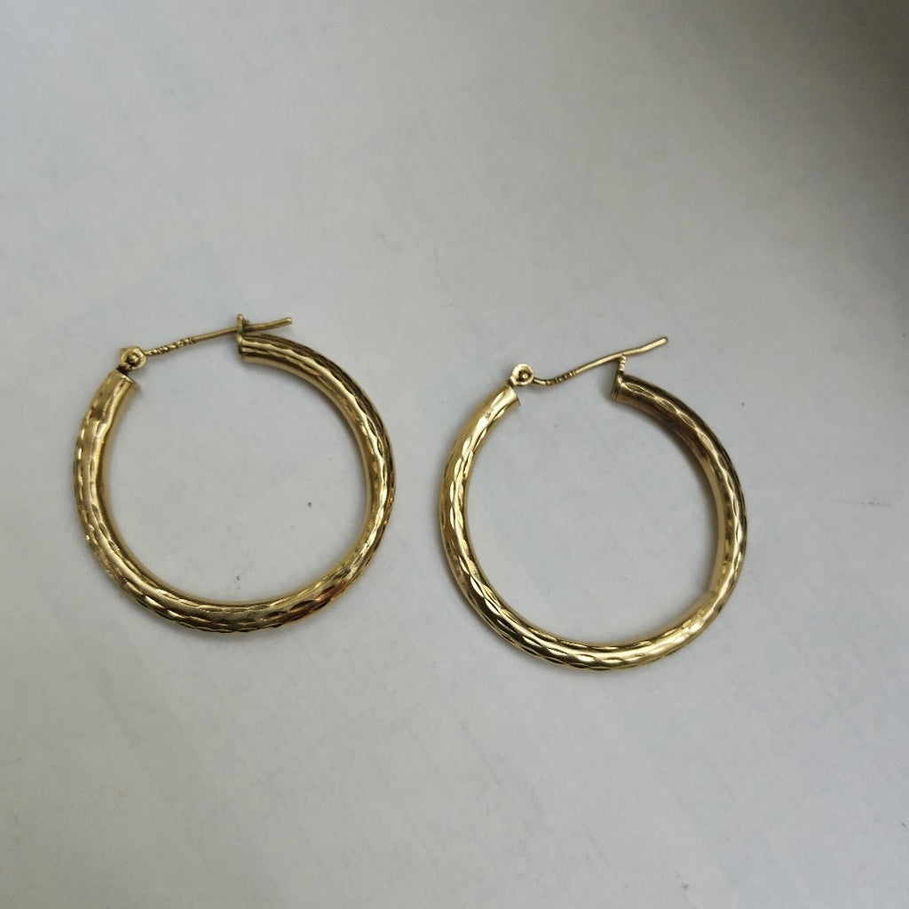 ARRACADAS PAR ORO 14 K 2,20 GRMS (SEMINUEVO)