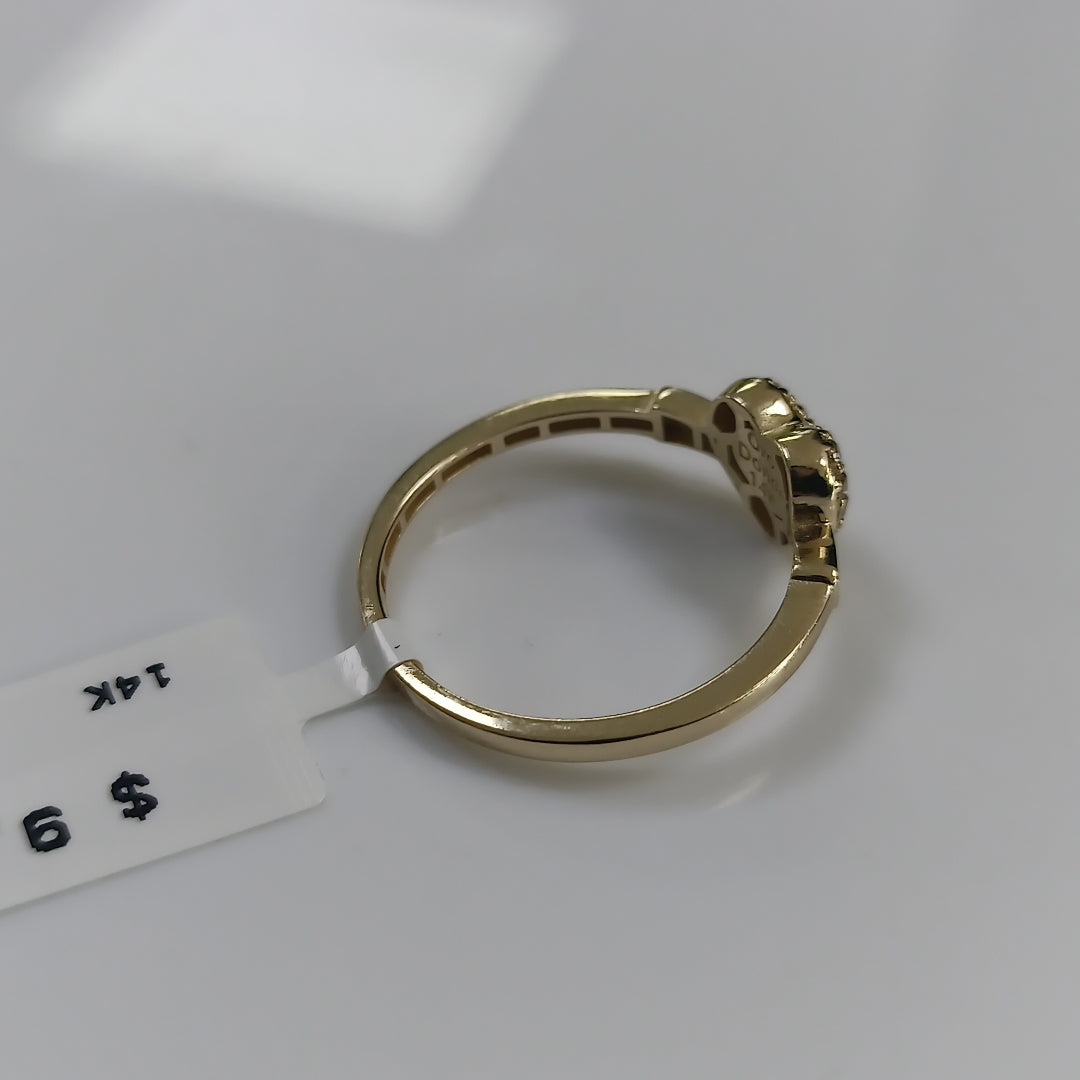 ANILLOS DAMA ORO 14K 1.6 (NUEVO)