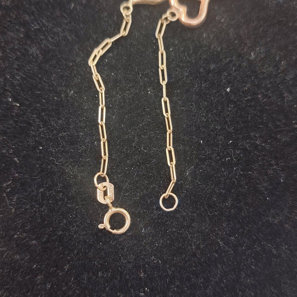 PULSERA ORO, ORO COMBINADO 14 K 1.6 GRMS (SEMINUEVO)