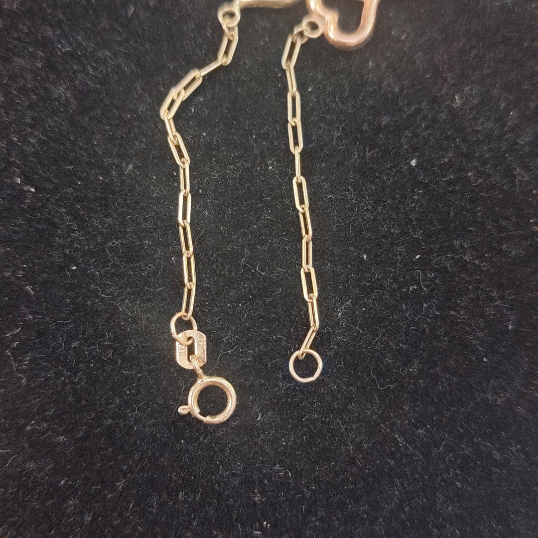 PULSERA ORO, ORO COMBINADO 14 K 1.6 GRMS (SEMINUEVO)